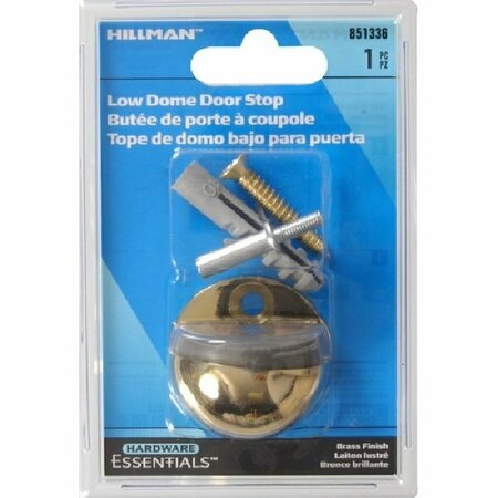 HILLMAN BRASS PLATED FLR DOOR STOP 851336